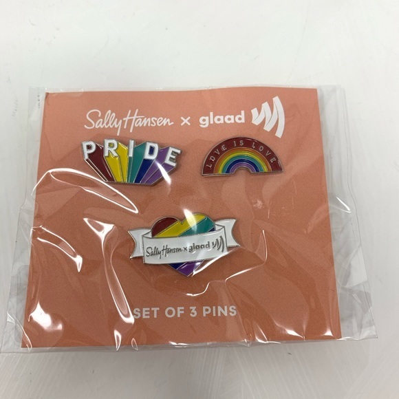 Sally Hansen Pride 2020 Limited Enamel Pin Set - Picture 2 of 4